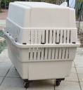 Lilian’s crate on wheels for easy in-and-out cleaning service