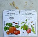 Pumpkin seeds and microscopic bell pepper seeds